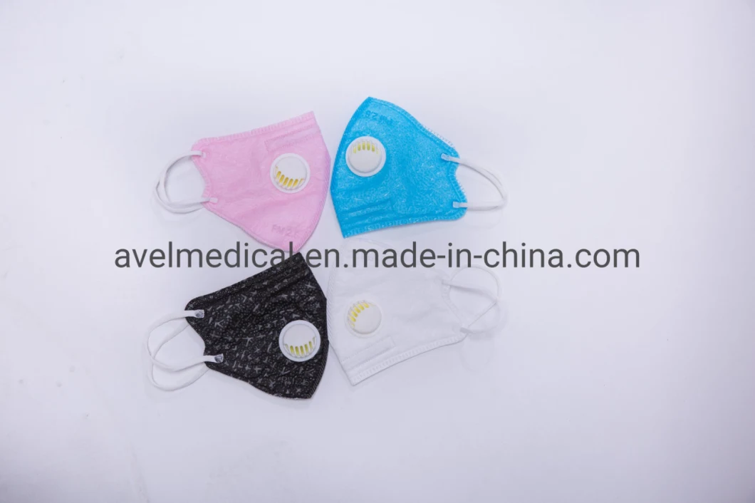 Pm2.5 Earloop Valve FFP1 Folded Dust Mask