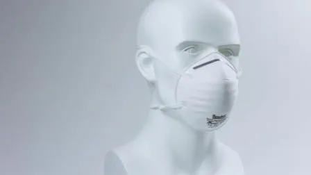 Niosh N95 콘 먼지 마스크 밸브가 없는 안전 먼지 마스크